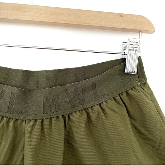 MADEWELL | MWL Allways Pull On Shorts Size Small NWT Kale Green - Picture 6 of 11